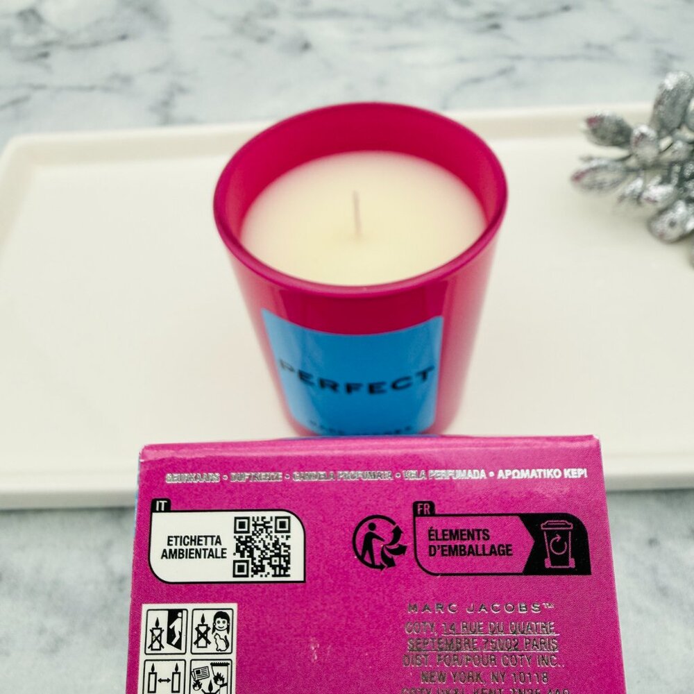 Marc Jacobs Chess Perfect Bougie Parfumée Scented Candle,Full70g,2.4oz-BOXED-NEW - Picture 5 of 11